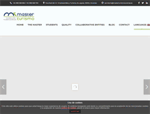Tablet Screenshot of masterturismoourense.es